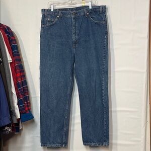 Levi's 505 Relaxed Fit Blue Jeans for Men